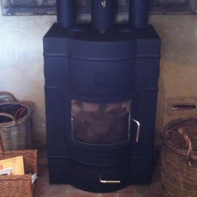 Ecco Stove Hot Box — Warm Air Distribution